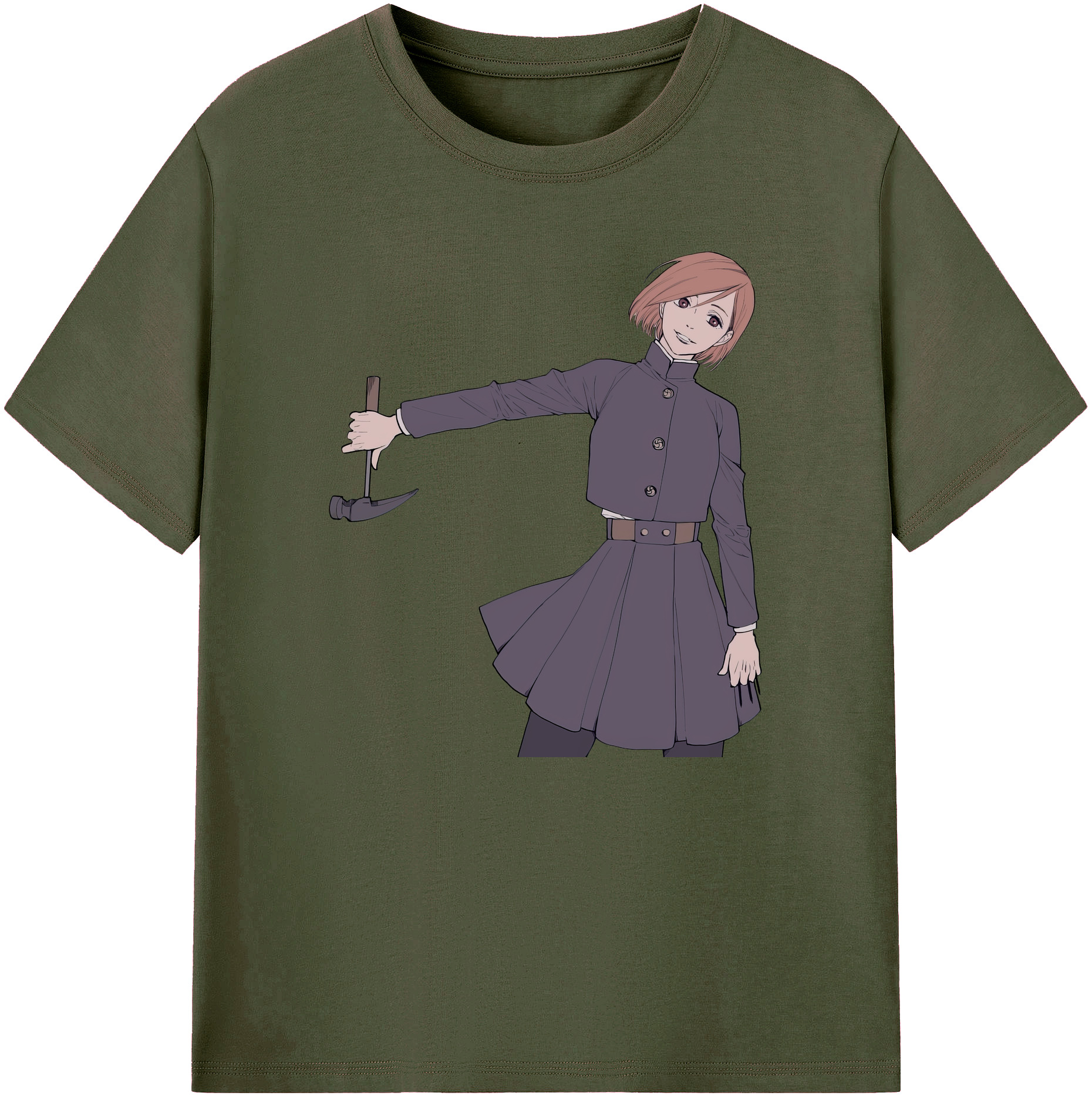 （画像用） 呪術廻戦 Jujutsu Kaisen 綿100％ メンズ半袖Tシャツ｜肌触りやわらか＆通気性